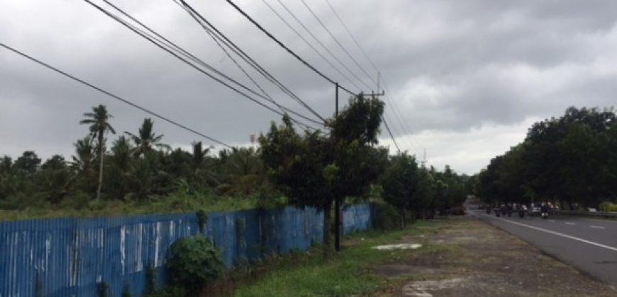 Spacious Land At Main Road Ida Bagus Mantra Suitable for Any Commercial